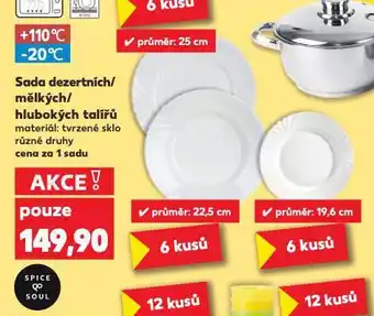 Kaufland Sada talířů nabídka