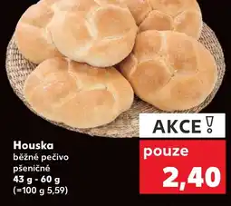 Kaufland Houska běžné pečivo pšeničné nabídka