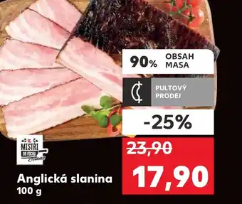 Kaufland Anglická slanina nabídka