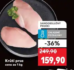 Kaufland Krůtí prsa nabídka