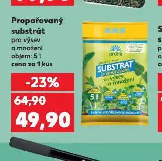 Kaufland Propařovací substrát nabídka