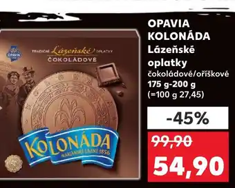 Kaufland OPAVIA KOLONÁDA Lázeňské oplatky nabídka