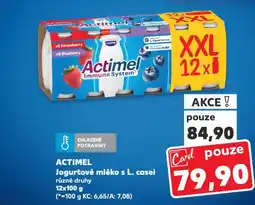 Kaufland Actimel jogurtové mléko nabídka