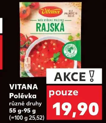 Kaufland VITANA Polévka nabídka