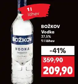 Kaufland BOŽKOV Vodka 37,5% nabídka