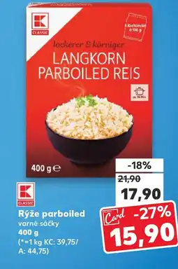 Kaufland Rýže parboiled nabídka