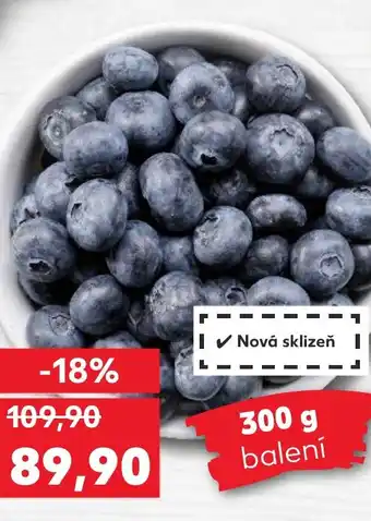 Kaufland Borůvky balené - kanadské nabídka