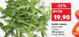 Kaufland Salát rukola dovoz Itálie nabídka