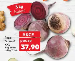 Kaufland Řepa červená XXL nabídka