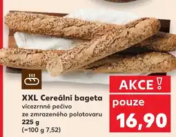 Kaufland XXL Cereální bageta nabídka