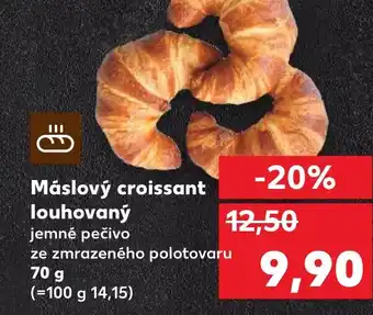 Kaufland Máslový croissant louhovaný nabídka