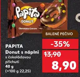 Kaufland PAPITA Donut s náplní nabídka