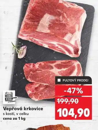 Kaufland Vepřová krkovice nabídka