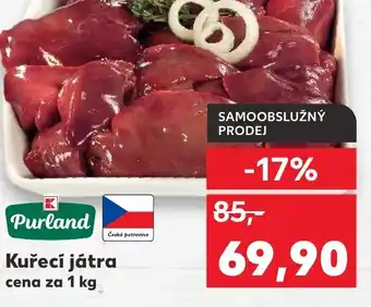 Kaufland Kuřecí játra nabídka