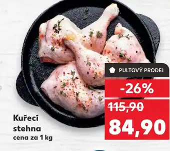 Kaufland Kuřecí stehna nabídka