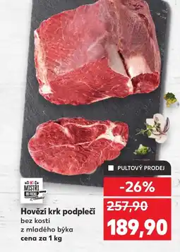 Kaufland Hovězí krk podpleči nabídka