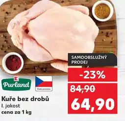 Kaufland Kuře bez drobů nabídka