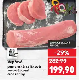 Kaufland Vepřová panenská svíčková nabídka