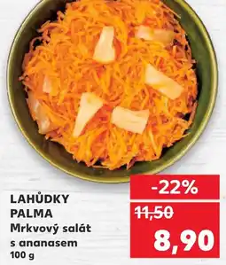 Kaufland LAHŮDKY PALMA Mrkvový salát s ananasem nabídka