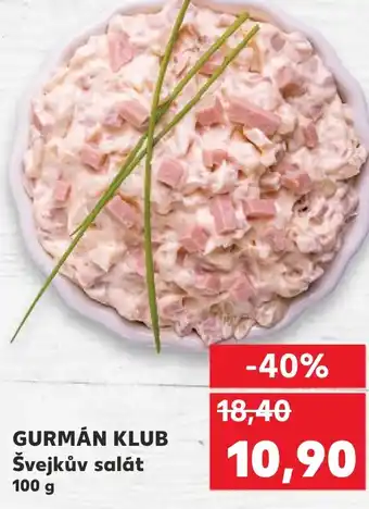 Kaufland GURMÁN KLUB Švejkův salát nabídka