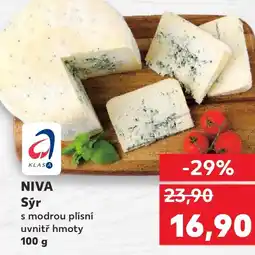 Kaufland NIVA Sýr nabídka