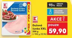 Kaufland Dušená šunka XXL nabídka