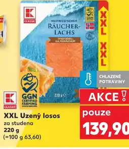 Kaufland XXL Uzený losos za studena nabídka