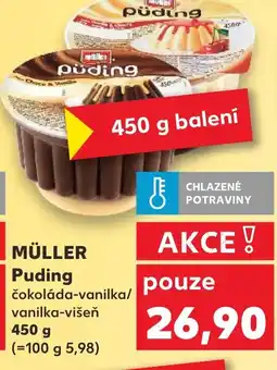 Kaufland MÜLLER Puding nabídka