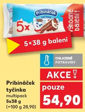 Kaufland Pribináček tyčinka nabídka