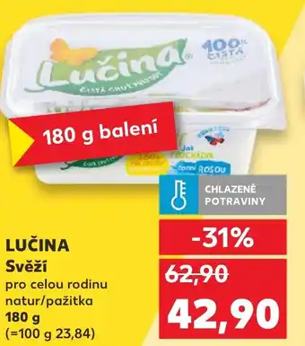 Kaufland LUČINA Svěží nabídka