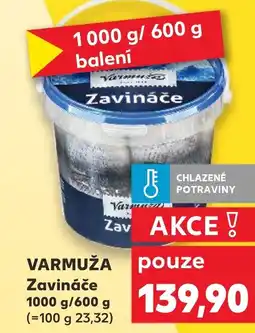 Kaufland VARMUŽA Zavináče nabídka