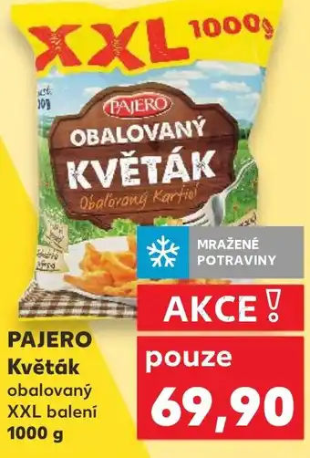 Kaufland PAJERO Květák obalovaný nabídka