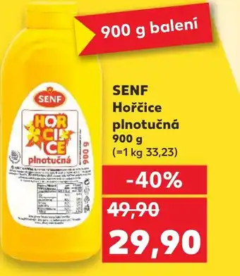 Kaufland SENF Hořčice plnotučná nabídka