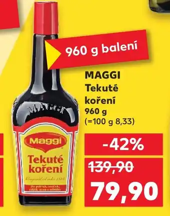 Kaufland MAGGI Tekuté koření nabídka