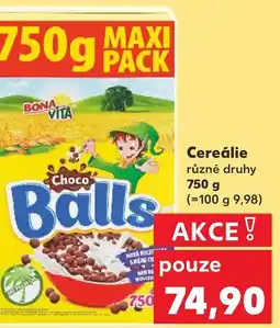 Kaufland Cereálie nabídka