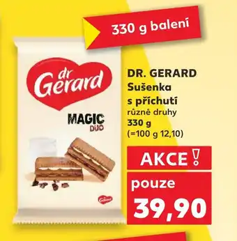 Kaufland DR. GERARD Sušenka s příchutí nabídka