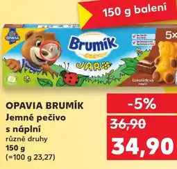 Kaufland OPAVIA BRUMÍK Jemné pečivo s náplní nabídka