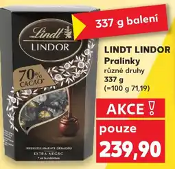 Kaufland LINDT LINDOR Pralinky nabídka