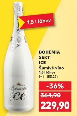 Kaufland BOHEMIA SEKT ICE Šumivé víno nabídka