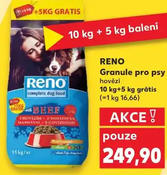 Kaufland RENO Granule pro psy nabídka