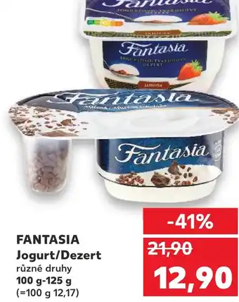 Kaufland FANTASIA Jogurt/Dezert nabídka