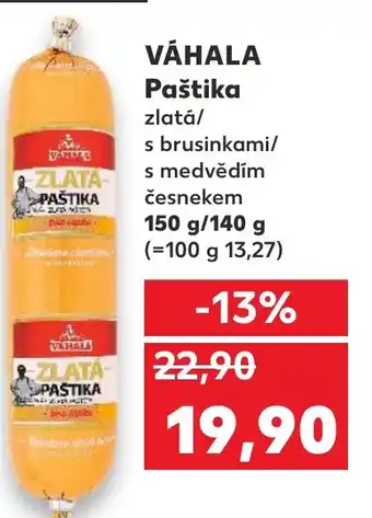 Kaufland VAHALA Paštika nabídka