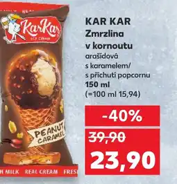 Kaufland KAR KAR Zmrzlina v kornoutu nabídka