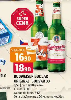 Terno Pivo budvar 33 nabídka