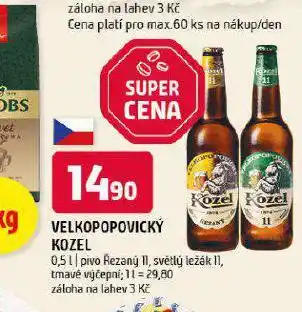 Terno Pivo velkopopovický kozel nabídka