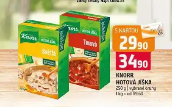 Terno Knorr hotová jíška nabídka