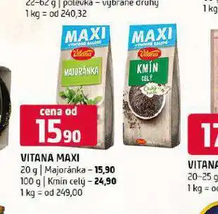 Terno Vitana maxi kmín nabídka