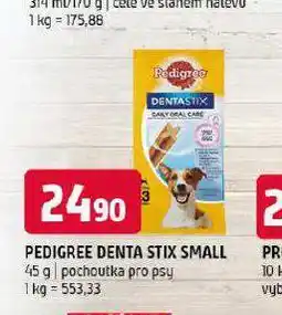 Terno Pedigree dentastix pochoutky pro psy nabídka