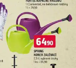 Terno Konev zalévací nabídka