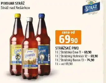 Terno Strážnické pivo nabídka